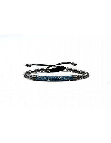 TIRQUOISE EYEBAR BRACELET BLACK