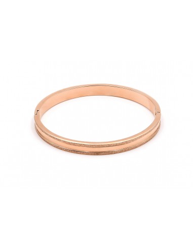 TEXTURED CUFF ROSE GOLD