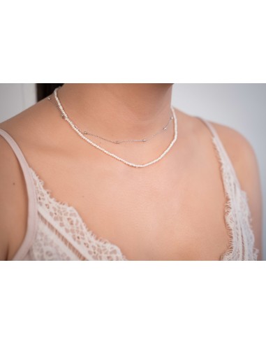 STYLISH SHORT NECKLACE SILVER 925