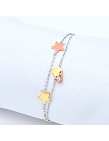 STAR CHARM BRACELET SILVER 925