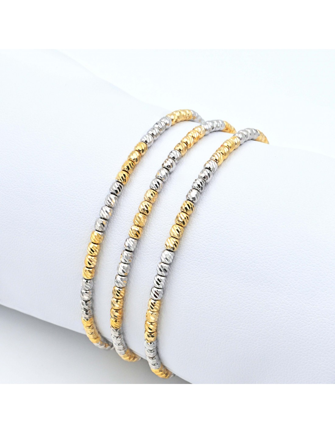 92.5 Silver Bracelet Italian CZ In Rose Gold ~ CarartCafe – CaratCafeInd