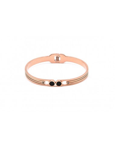 BALL CUFF BRACELET ROSE GOLD