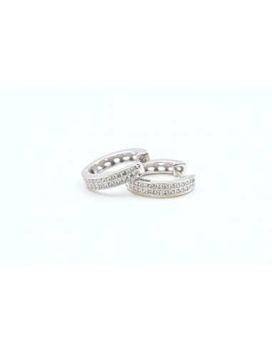 SMALL SHINY HOOPS EARRINGS SILVER 925- SILVER COLOUR