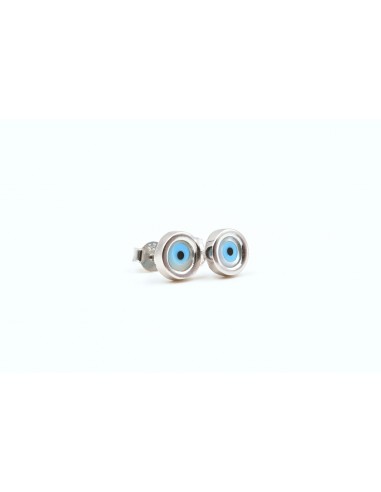 EVIL EYE EARRINGS SILVER 925- SILVER