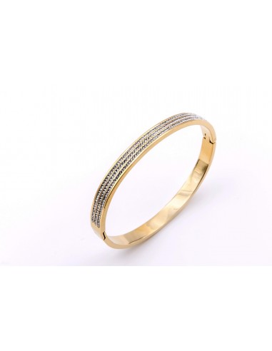 SPARKLE  CUFF BRACELET GOLD