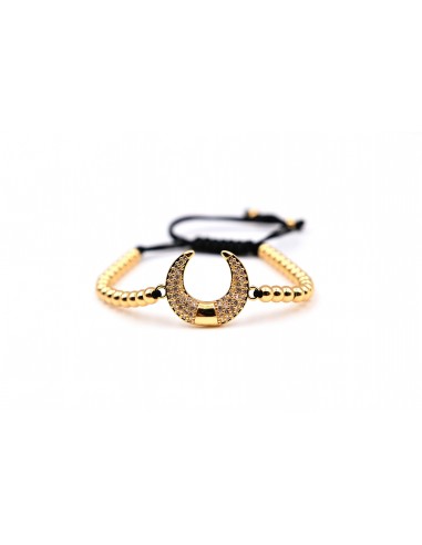 SPARKLE MOON  BRACELET GOLD