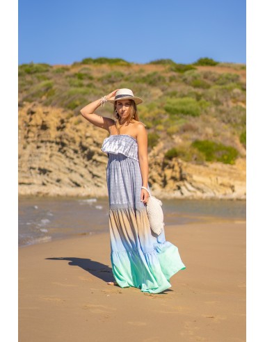 ESMERALDA GREY TIE DYE DRESS