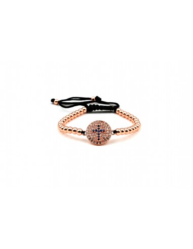 CROSS BRACELET ROSE GOLD