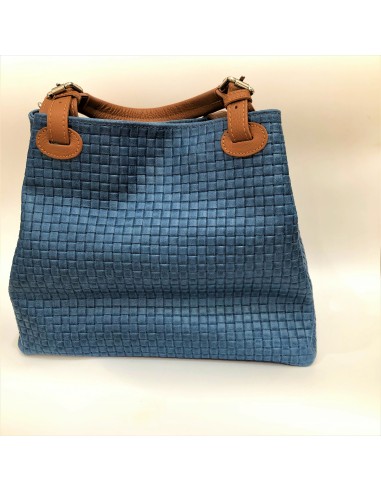 BLUE STYLISH EVERYDAY LEATHER BAG